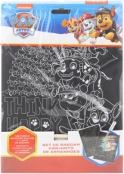 Scratch Art Picture PAW PATROL – set of 2 pictures