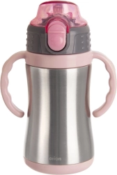 Children's stainless steel thermal mug pink 300 ml
