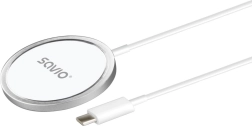 Magnetinis indukcinis įkroviklis 15 W Savio