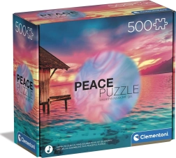 Dėlionė 500 dalių CLEMENTONI Peace – Living the Present
