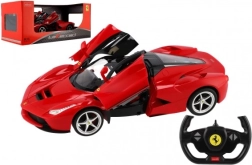 Nuotoliniu būdu valdomas automobilis FERRARI LAFERRARI 1:14 su atidaromomis durelėmis, 2,4 GHz, RASTAR, raudonas