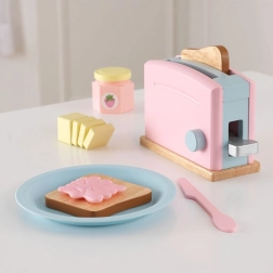 KidKraft espresso skrudintuvo rinkinys pastelinių spalvų