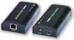 HDMI Extender/Splitter over Ethernet up to 120m, Black