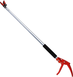 Ilgas žirklinis sodo genėtuvas šakoms ir vaisių rinkimui 100 cm