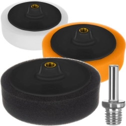 Lešinamųjų putų diskų rinkinys 145 mm (3 vnt.) su XTROBB adapteriu