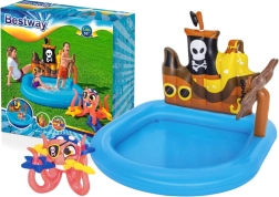 Pripučiamas piratų vandens žaidimų aikštelė vaikams 140 × 130 × 104 cm Bestway