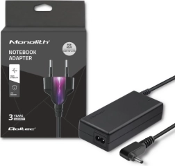 Power adapter for ASUS laptops 45 W, 19 V, 2.37 A, connector 4.0 × 1.35 mm + power cable