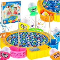 Šeimos įgūdžių žaidimas „Žvejyba“ – 45 žuvelės ir 4 meškerės