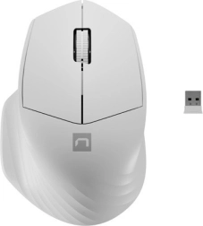 Belaidė pelė Siskin 2 1600 DPI Bluetooth 5.0 + 2.4 GHz – Balta