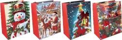 Dovanų maišelis L 32 × 41,5 × 12 cm Kalėdos