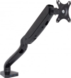 Adjustable Monitor Stand with Gas Spring and USB Ports