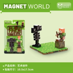Konstruktorius Magnet World Kūrybinė kūryba