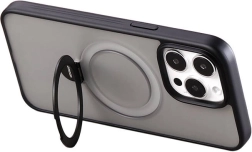 Magnetinis dėklas su stoveliu JOYROOM, skirtas iPhone 15 Pro – juodas