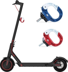 Metalinis kabliukas elektriniam paspirtukui Xiaomi Mi Electric Scooter M365 – raudonas