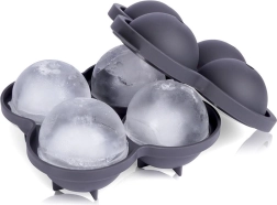 Silikoninė forma ledo rutuliams 4 vnt., skersmuo 8 cm