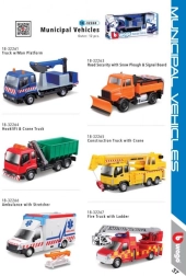 Bburago 1:43 techninės pagalbos automobilis