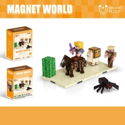 Construction Set Magnet World Desert Convoy