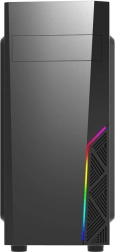 T8 ATX Mid Tower PC Case with 120 mm Fan and RGB