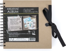 Creative Album Brown 20.5 x 20.5 cm