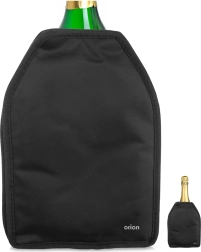 Butelio šaldantis užmaunamas dėklas 23 cm, juodas