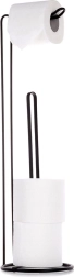Metalinė tualetinio popieriaus stovykla, juoda, 54 cm
