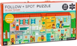 Petit Collage maze and puzzle our home