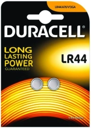 Duracell LR44 1,5 V baterijos – 2 vnt. blistre