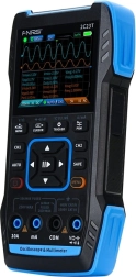 FNIRSI portable 3-in-1 oscilloscope with multimeter and signal generator