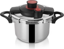 Nerūdijančio plieno slėginis puodas su automatiniu uždarymu STORM 5 l