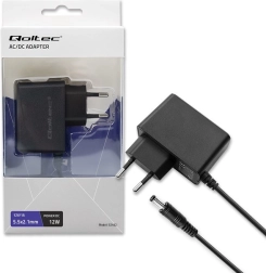 Tinklo adapteris 12 V 1 A (12 W) su 5.5 × 2.1 mm jungtimi
