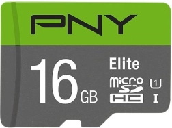 PNY Elite 16 GB microSDHC Memory Card UHS‑I U1