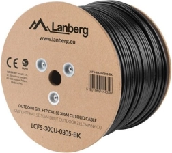 Outdoor gel-filled FTP cable Cat.5e 305 m, copper conductor