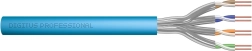 Installation network cable Cat. 6A S/FTP, LSOH, AWG 23/1, 50 m – blue