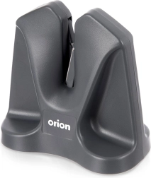 Manual 2-in-1 knife sharpener with automatic angle, 9.5 × 5.5 × 9.5 cm
