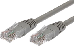 Tinklo kabelis RJ45 UTP Cat6A 1 m pilkas