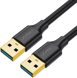 Ugreen USB-A to USB-A cable USB 3.2 Gen 1 1 m black