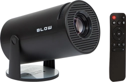 Nešiojamas projektorius BLOW Android TV HD Cinema, juodas