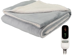 Elektrinė šildoma antklodė CozyHeat 160 W, pilka