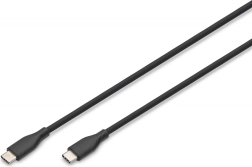 Silicone USB-C Cable - USB-C, USB 2.0, 60W, 0.5m, Black