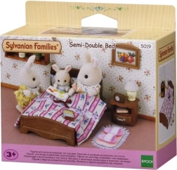 Dvigulė lova su naktiniu staliuku SYLVANIAN FAMILIES