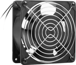 Ventiliatorius sieniniams 19″ LANBERG spintoms 230 V 120×120×38 mm juodas