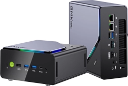 Mini kompiuteris (Mini PC) GMKtec K12 su Ryzen 7 procesoriumi, 32 GB RAM ir 1 TB SSD, Windows 11 Pro