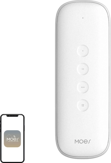 MOES ZigBee scenų jungiklis IP55 baltas – 1 vnt.