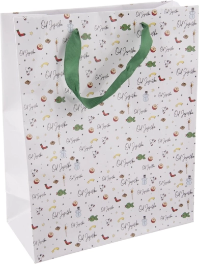 Paper gift bag from Santa 26 × 12 × 32 cm