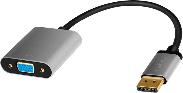 DP to VGA 1080p 60Hz Aluminum Adapter 0.15 m