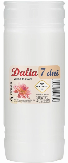 10 parafino įdėklų rinkinys Dalia 19 cm (168 val.)