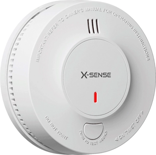 Test/Silence button and easy installation