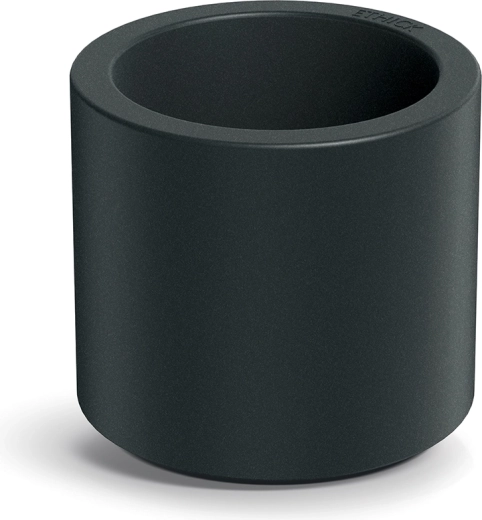 Tubla Round Planter 38 cm dark gray