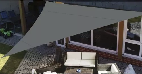 Effective shading and lower temperature under the sail