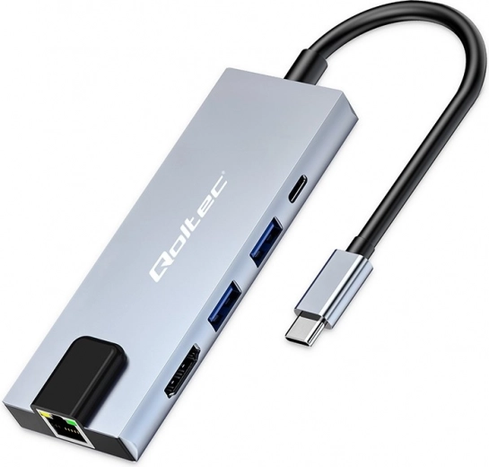 Hub USB-C 5in1 with Power Delivery 100W HDMI and 2xUSB